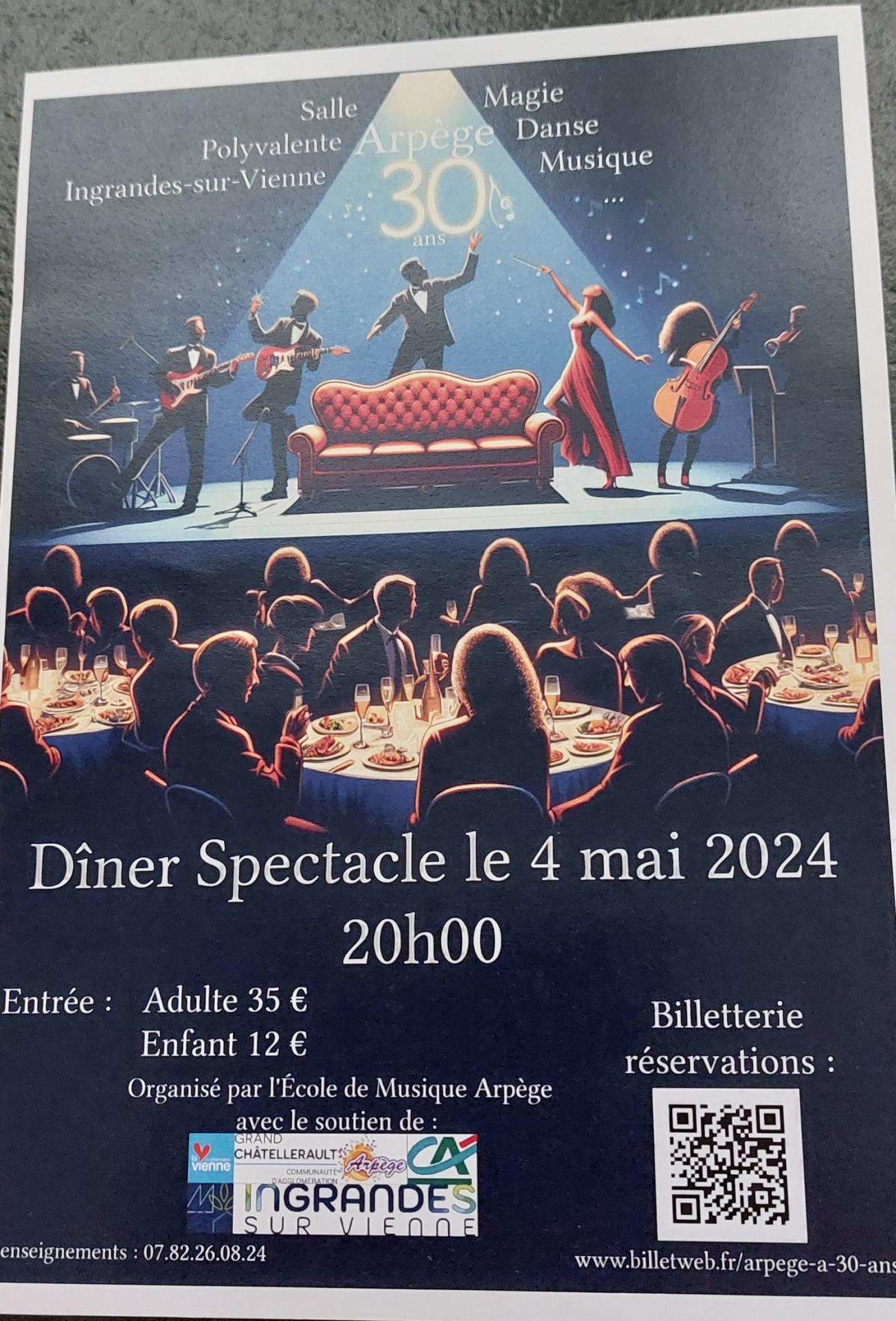 Diner spectacle2